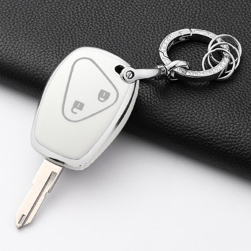 Fashion TPU Car Key Case Cover Shell Fob For Renault Megane Modus Espace Laguna Duster Logan DACIA Sandero Fluence Clio Kangoo