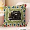 Ancient Egypt Tiger Leopard Maple Design Cushion Cover Happy Autumn Harvest decor Holiday Decorati Pillow Cover