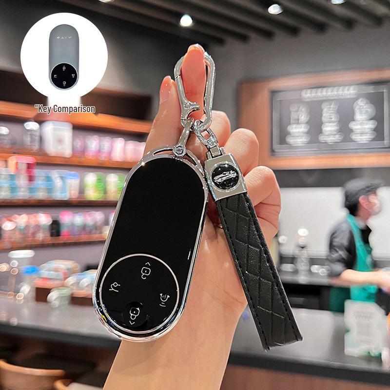 ZHIJIE 2026 Car Key Case for R7/S7 Electric & Extended Range Models - Key Shell Buckle Bag for Men & Women