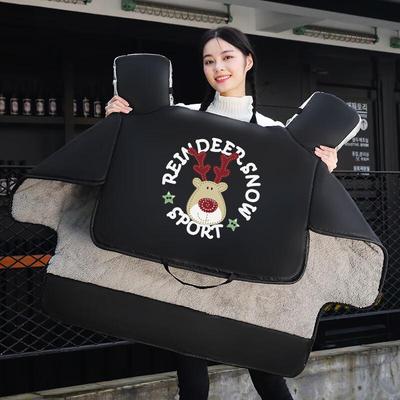 Fleece-Lined Thickened Winter Scooter Leg Cover