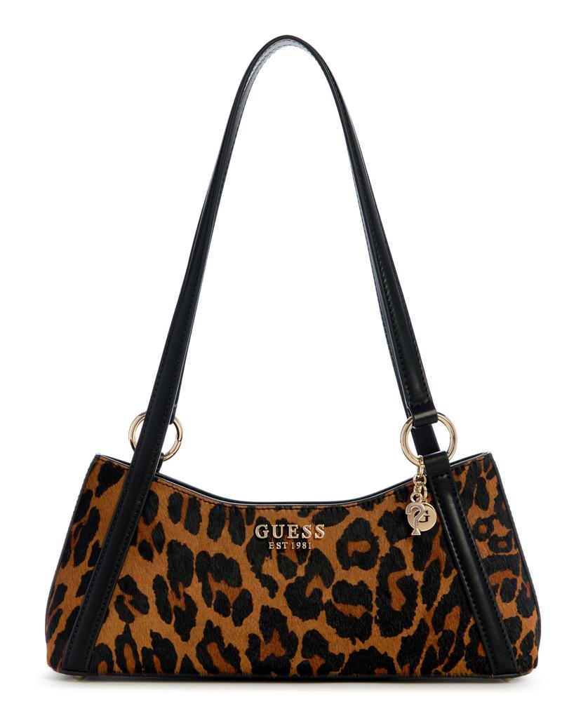 Guess DOMITILLA SHOULDER LEO BAG, Women's,