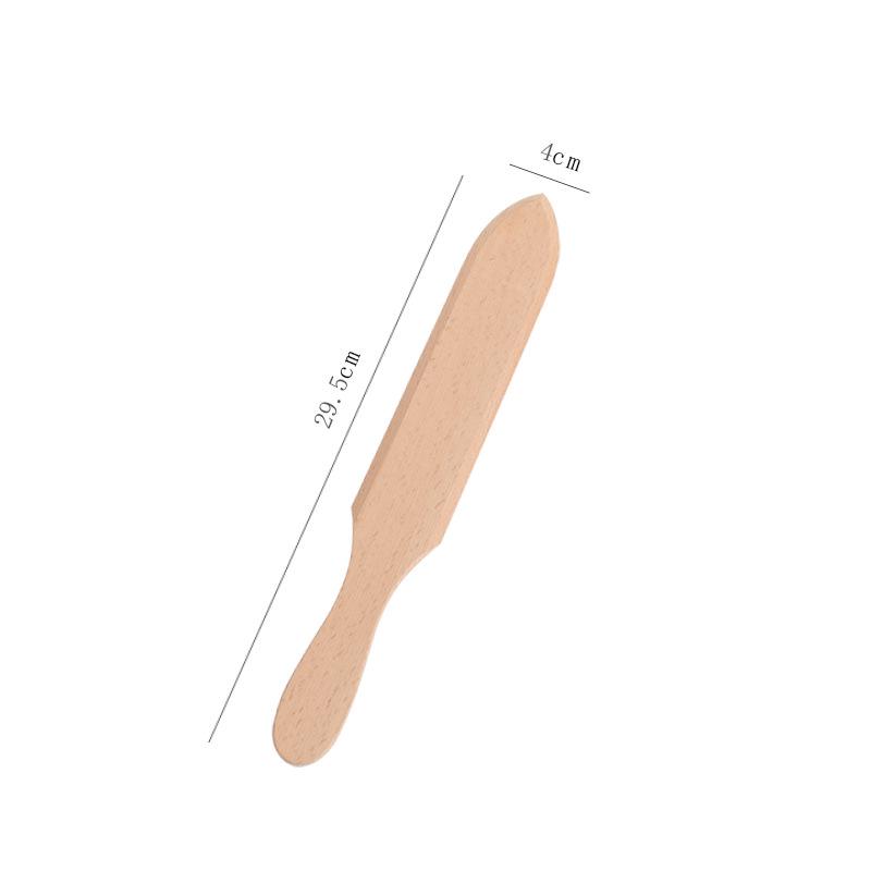 Egg Crepe Scraper Set with Bamboo Dragonfly Engraving - Jianbing Guozi Rake Kitchen Tool
