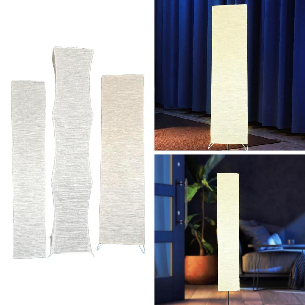 Creative Paper Lampshade for Living Room, Modern Floor Light
