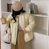 Down cotton-padded clothes for women's winter new padded jackets thickened small rhombus cotton-padded jackets lazy wind