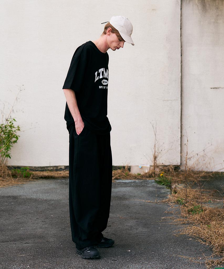 LIKE THE MOST Ltmt Logo Heavy Cool T-Shirt_Black