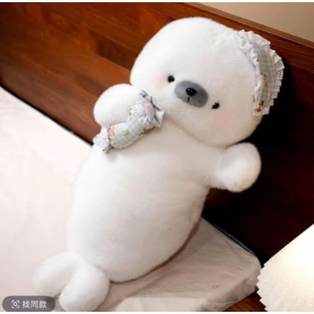Sleep Hug Seal Cute Ocean Pet Plush Toy Animal Doll Seal Pillow Birthday Gift Female