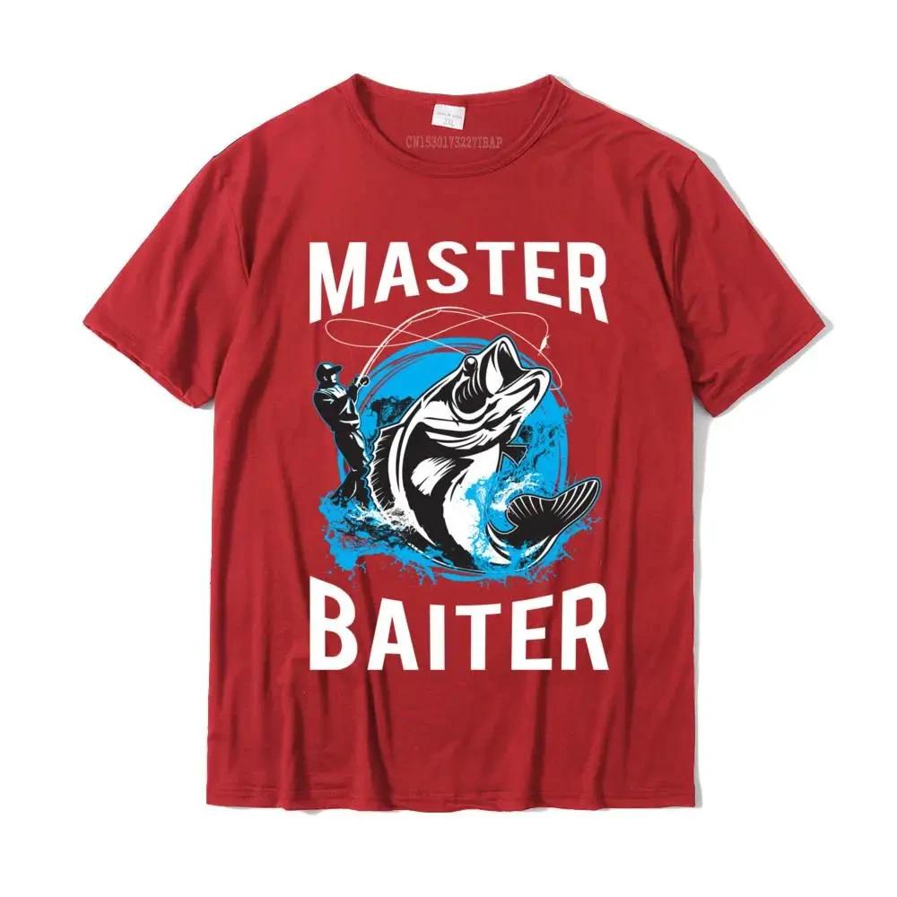 Mens Master Baiter Hoodie Funny Fishing Master Baiter Hoodie Camisas Casual Tops T Shirt For Male Cotton T Shirt Design Cheap