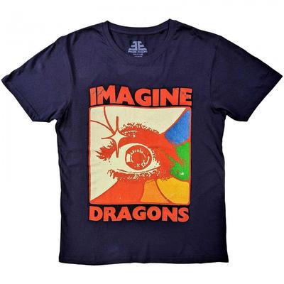 Imagine Dragons Unisex-Erwachsene Augen-Baumwoll-T-Shirt