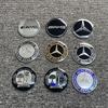 Bilklistermärke Ny 2025 För Mercedes Benz 4st 3D 56mm 65mm 75mm För Mercedes Benz Bil emblem Fälgnav Centerkåpa Emblem skydd sti