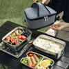 Fenteer USB Lunchbox Heater Insulated Bag with Meal Reheating Food Warmer for Gray Zipper, Travel, Office, Cooking, Picnics, Camping,