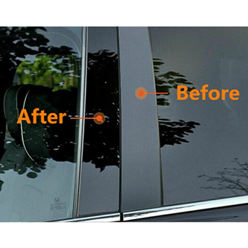 10Pcs Glossy Black Car Window Door Pillar Posts Trim B C Column Cover Stickers Decal For Nissan Murano 2003-2005 2006 2007 2008