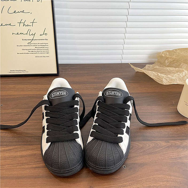 Shell Head Shoes Women's Shoes Spring and Autumn New Casual Versatile Student Sports Shoes Ins