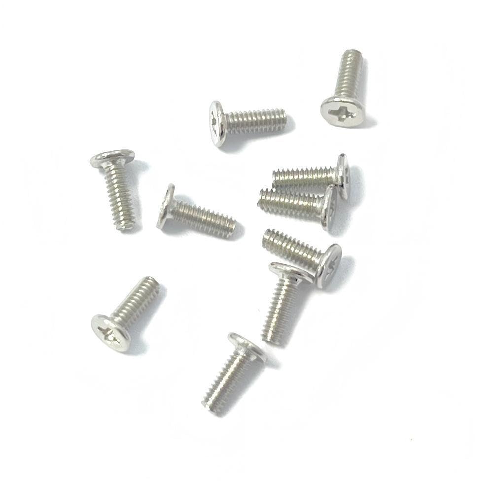 HSSDTECH Silver Laptop Bottom Cover Screws for ACER Chromebook Plus 514 CB514-6H CB514-6HT CBE594-3 Lower Bottom Base Cover Case Screws