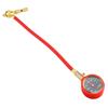 0-75PSI Tyre Deflator Rapid Tire Air Pressure Gauge Pointer Type Dial Valve Tool