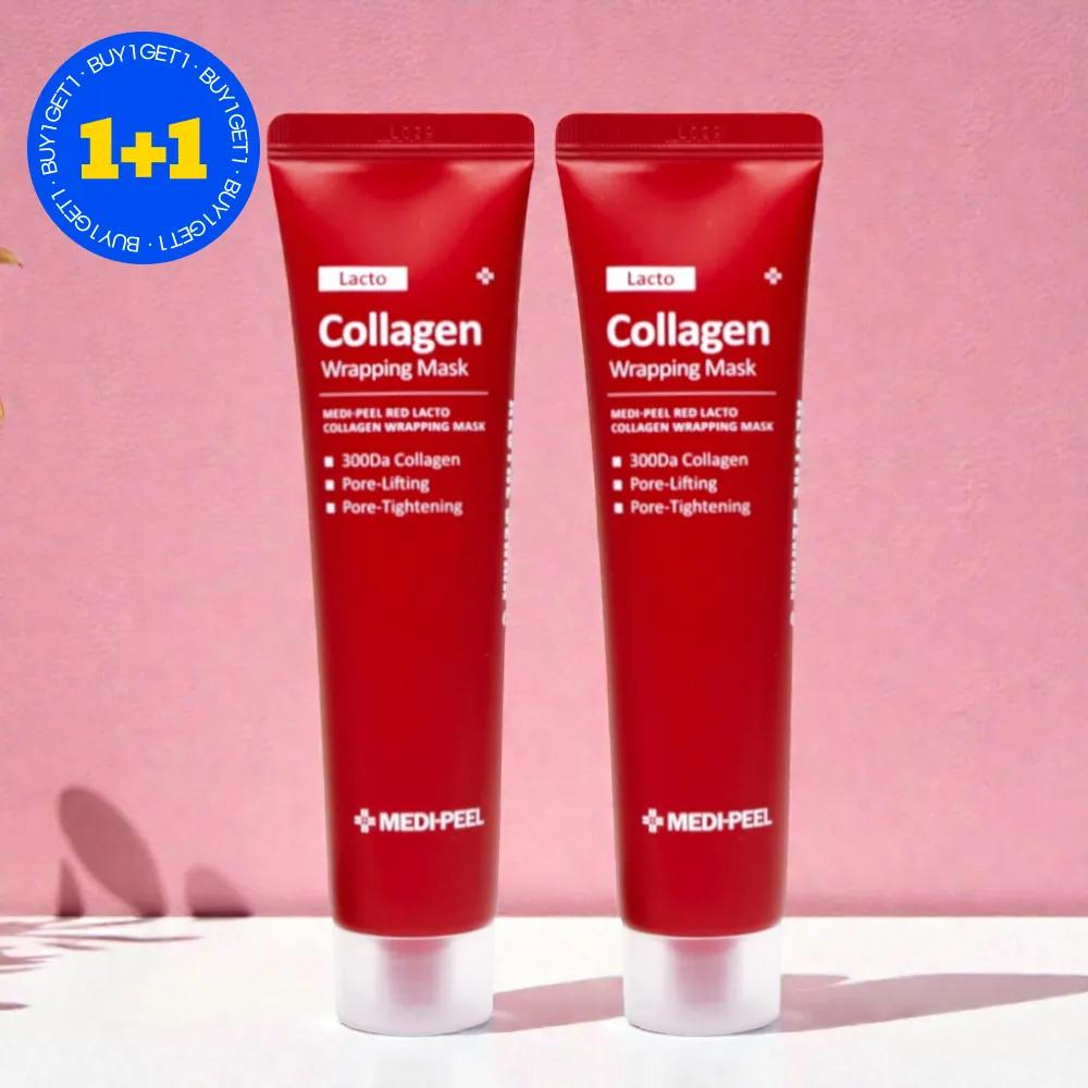 

[1+1] Medipeel Red Lacto Collagen Wrapping Firming Lifting Mask Pack 70ml 2 Pieces