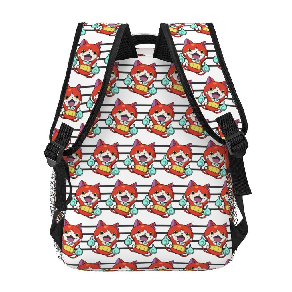 Good Love Bound Together Beauty Yokai Watch Jibanyan Backpack Student Boys Girls BookBag Children School Bag Laptop Shoulder Bag