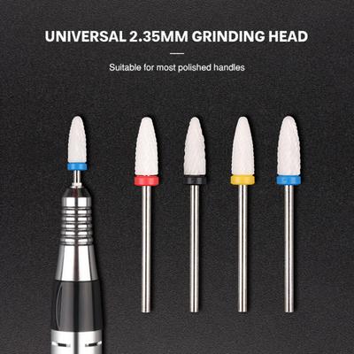 2,35 mm Schleifer Bohrer Scharf Verschleißfest Schnell Entfernen Solide Wiederverwendbar Poliert Nageloberfläche Kratzfest Polieren Entfernen Nagelhaut