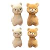Yousheng Alpaca Plush Toy Stuffed Animal Alpaca Doll Hug Pillow Lifelike Alpaca Plushie Soft Fluffy Cushion Gift for Christmas Birthday