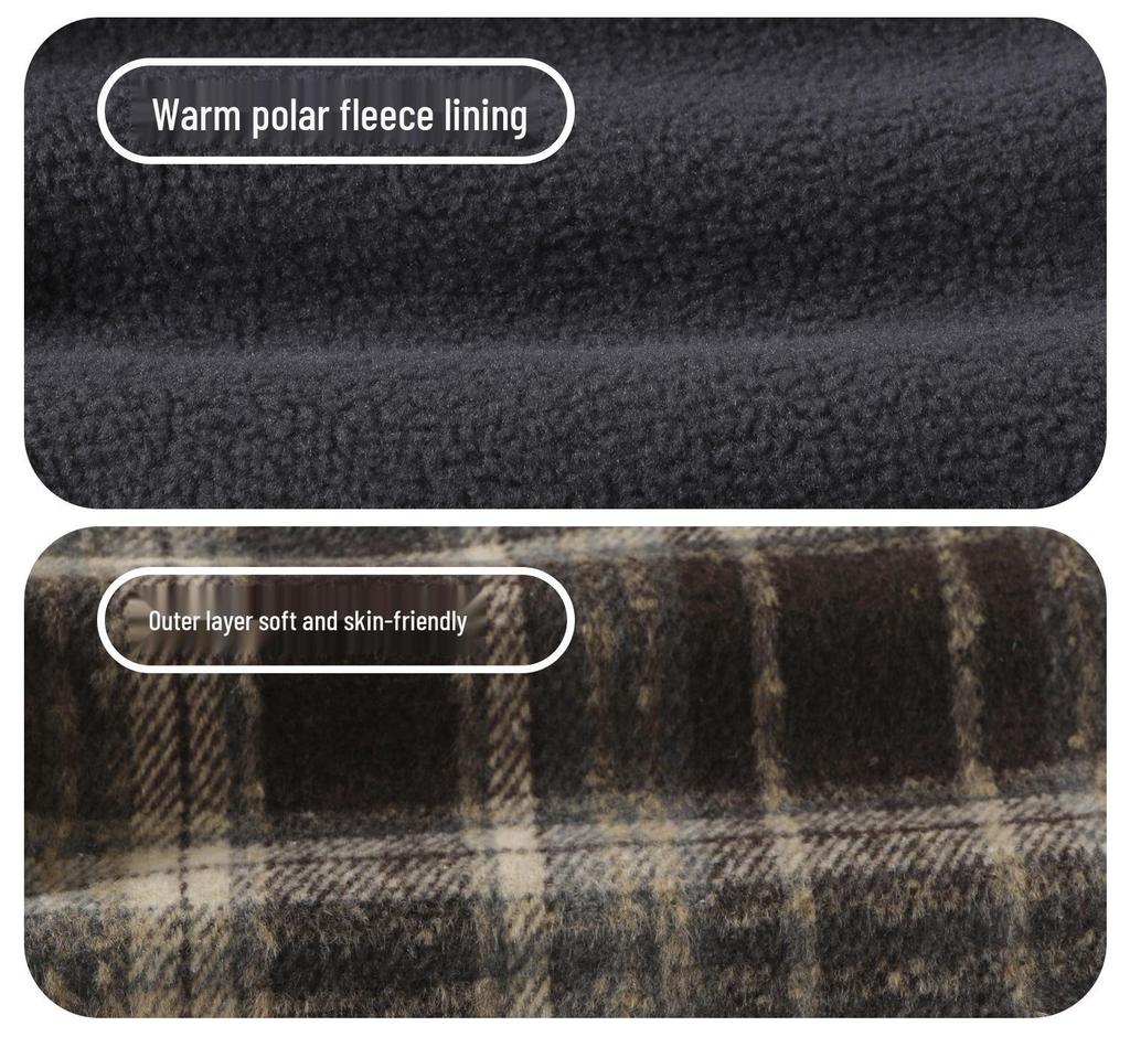 Kaka Panda Kids' Winter Fleece Pants - Cozy Autumn & Winter Wear for Boys and Girls