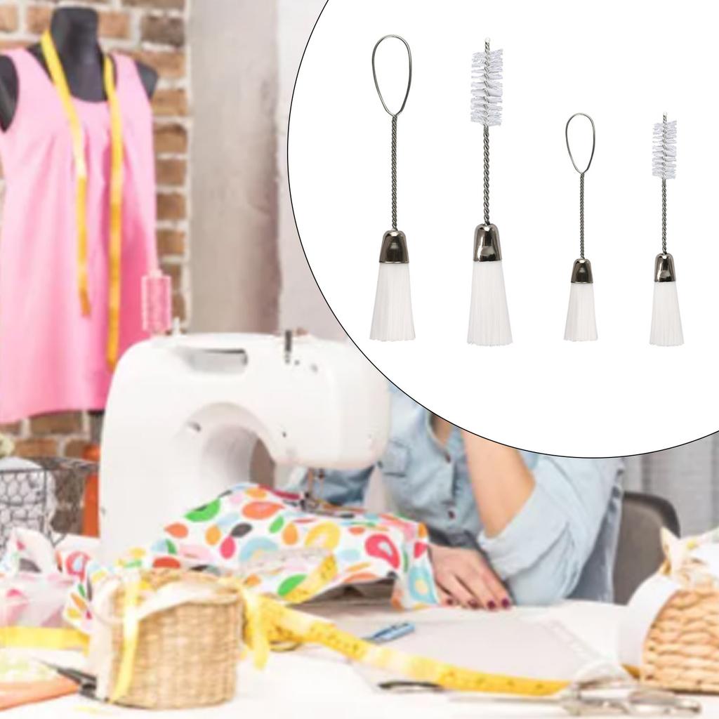 Soft and Durable Sewing Machine Cleaning Brush Set Functional Dust Remover Accessories Perfect for Home User and Tailors
