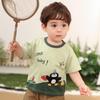 LUSON Baby Boy Color-Block Cotton T-Shirt