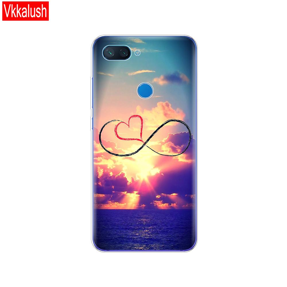 Silikonhülle Für Xiaomi mi 8 LITE Hülle 6,26 Zoll klar TPU niedliche Hülle Für Xiaomi mi 8 lite Rückseite Für Xiaomi mi8 coque capa