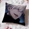 anime j-Jujutsu Kaisen Cushion Cover Premium Comfort Reversible Pillow Cove -Two in One Design for Any Room & Car Interior