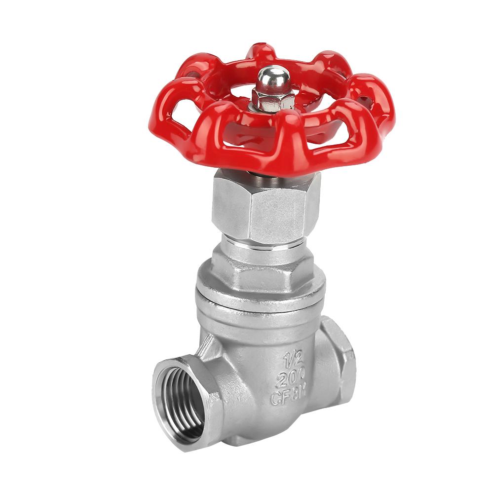 

DN15 Stainless Steel Gate Valve BSPP G12 Rotary Sluice Valve for Water Oil Gas