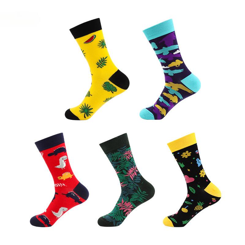 Women's Autumn and Winter Personality Street Tube Cotton Socks