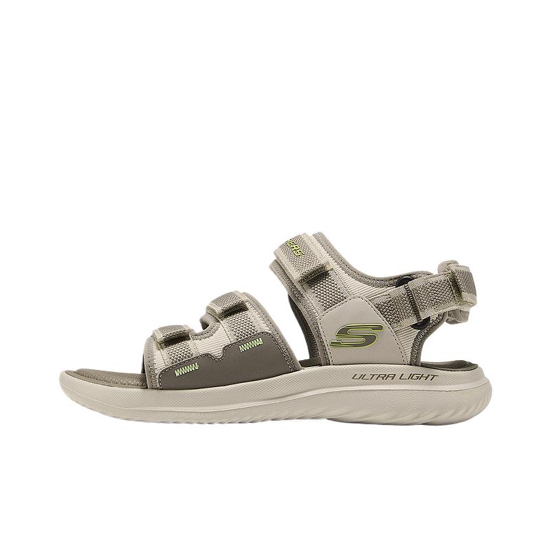 Skechers Sport Mens Round Toe Comfortable Beach Sandals Men sandals 232986-TPE 39.5