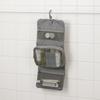 MUJI Polyester Hanging Case with Detachable Medium 12 x 18 x Product 84769726 Pouch, Gray, Approx. 4.5 cm, Code