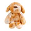Kid Friendly Soft Dog Plush Doll With Tie Dye Effect For Bedtime And Play