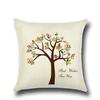 Fashionable Pillows Pastoral Fresh Cartoon Flower Tree Pattern Pillow Creative Home Pillow Case Does Not Include Core