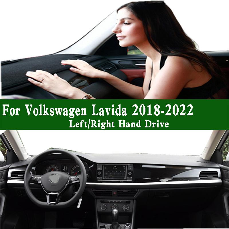 For Volkswagen VW Lavida EV 0C3 0C1 0E1 186 2018- Dashmat Dashboard Cover Trument Panel Pad Dash Mat Ornament