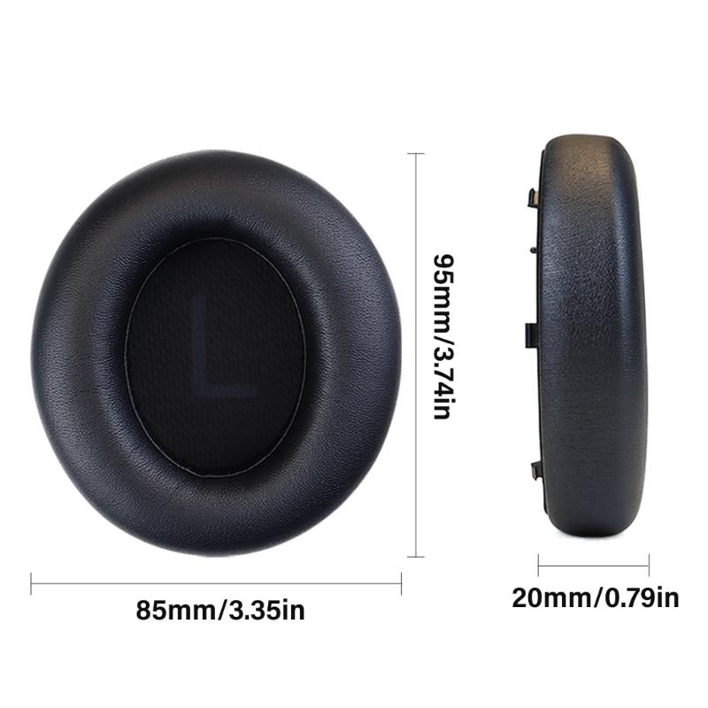 Soft Earpads for Life Q45 Headphone Noise Cancelling Comfortable Foam Ear Pad for Superior Sound Quality Extended Wear