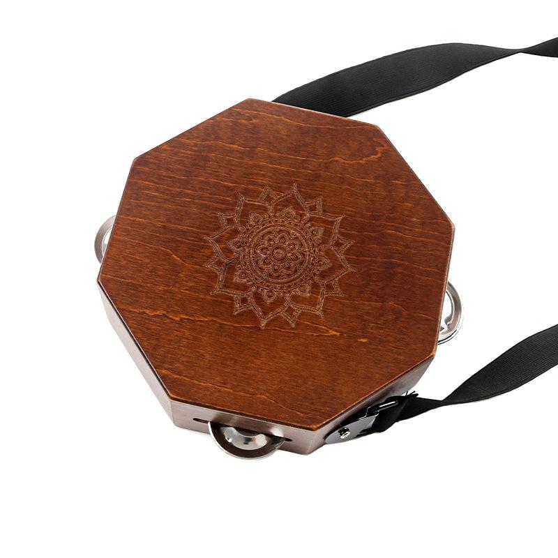 Octagonal Portable Cajon Tambourine: Multifunctional Outdoor Drum Accompaniment