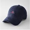 Fashion Hat Korean autumn and winter polished contrasting color letter embroidered baseball cap men's and women's fashion niche casual versatile cap