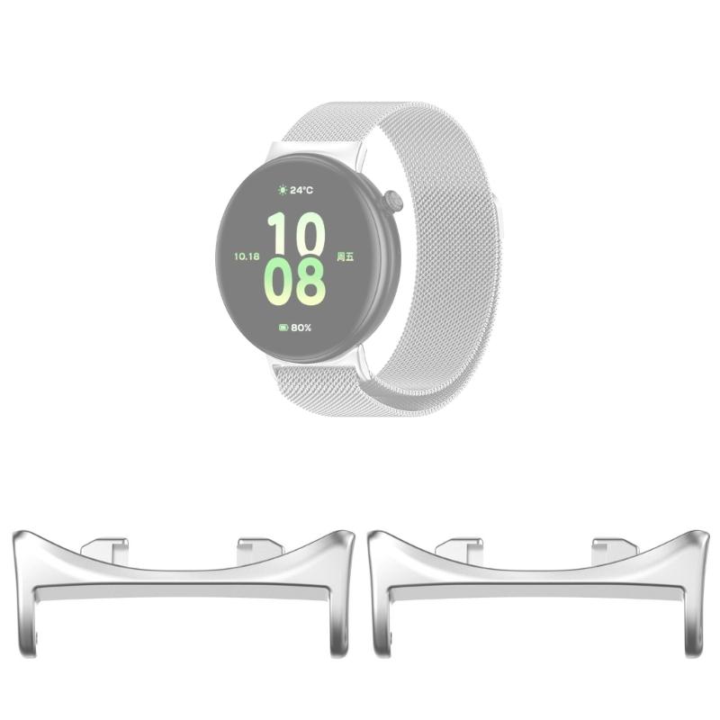 Watch Connectors Metal Link for Watch Fit 20mm Smartwatch Rust Proof Perfect for All Bands Enhances Watch Security 2pcs