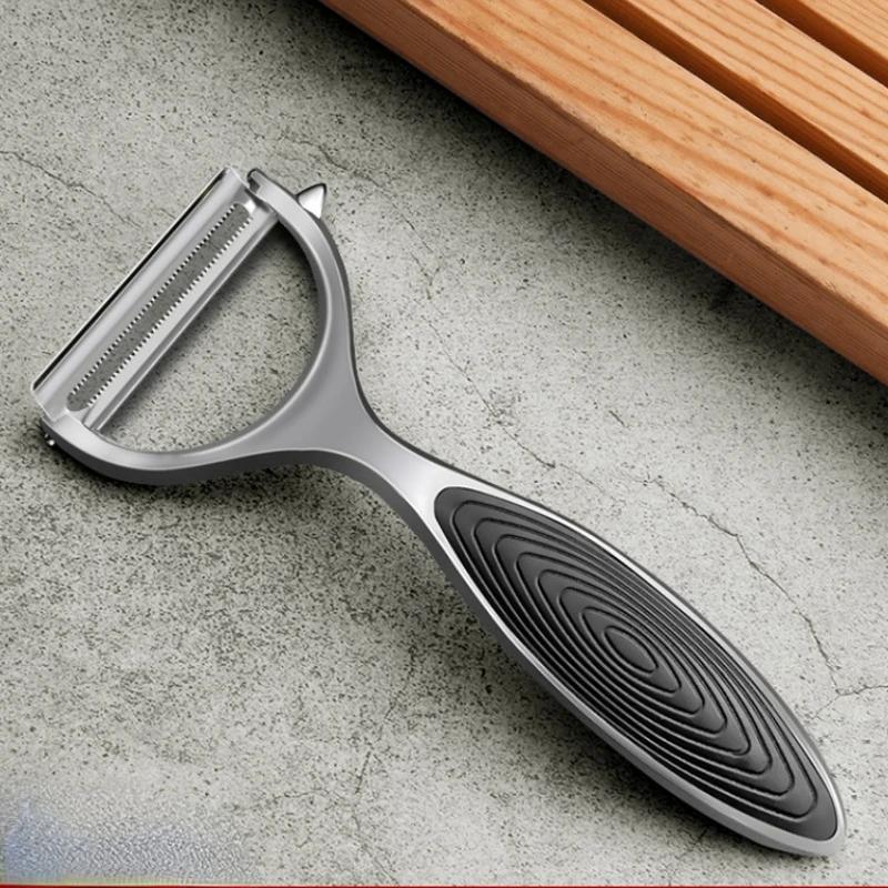 

Многофункциональная овощечистка 2 в 1 из нержавеющей стали, картофелечистка, терка для моркови, инструменты для фруктов, кухонные принадлежности, кухонные принадлежности, формы для выпечки