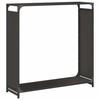 VidaXL Firewood Rack Black 90x28x90 Cm, Fireplace Log Holder, Log Holder, Log Rack, 864215