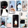 Cute Happy P-Pingu Penguin Funny Phone Case Silicone For Samsung S30,23,21,22,20 FE lite,S10,9,PIus Note20ultra Soft Transparent