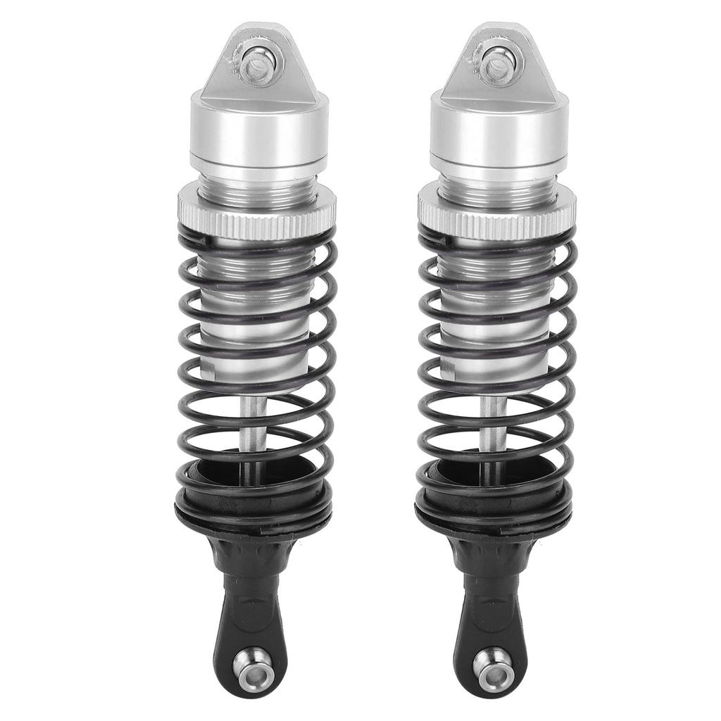 2Pcs 100mm RC Metal Shock Absorber Damper for TRAXXAS SLASH 2WD RC Car Upgrade PartsSilver