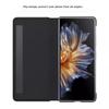 Honor Magic Vs Foldable Phone Case, Huawei Vs Smart Flip Cover Window Ultimate Edition Leather Full Protection Shockproof Outer, Classic, Black