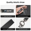 For BMW X1 X2 X3 X5 X4 X6 X7 iX3 F20 F10 F07 E70 E46 E90 E92 E60 Car Keychain Auto Key Ring Decorative Pendant Auto Accessories cysh69