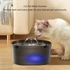T Shape Outlet Pet Water Dispenser 2.2L Quiet Operations Food Grade Plastic Pet Water Fountain Hydrations Systems