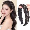 Elegant Hand-woven Headband Synthetic Fishbone Braids Hair Bands Party