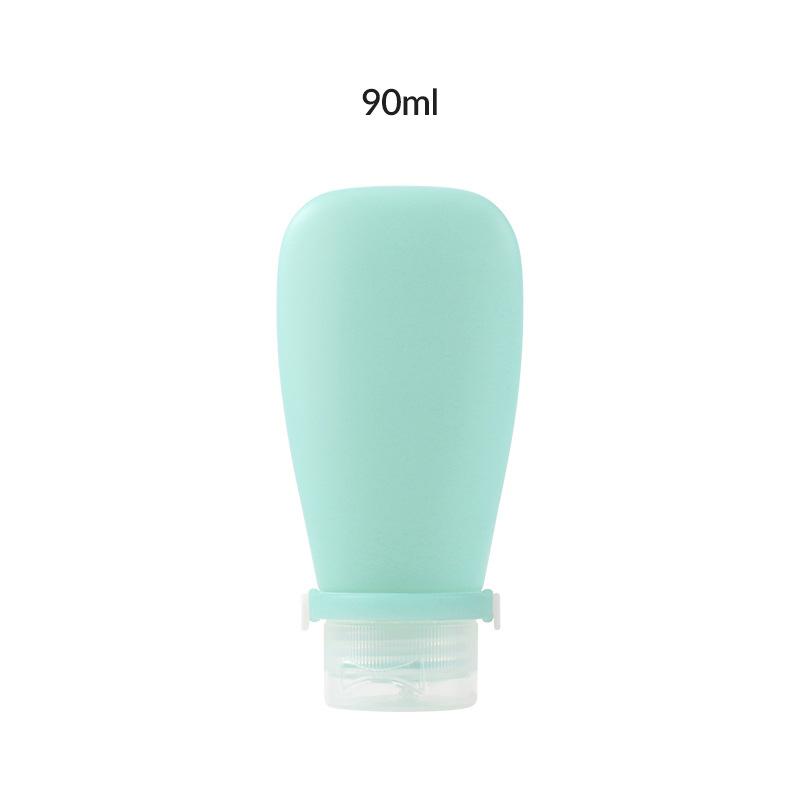 Portable Silicone Travel Bottle Cosmetic Storage Refill Lotion Bottle Anti-leakage Shampoo Container Woven Tube Empty Bottle
