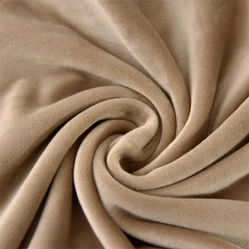 Elastic Solid Color Armchair Sofa Covers Velvet Stretch Club Chair Slipcovers Stretch Single Sofa Covers for Home Banquet Hotel