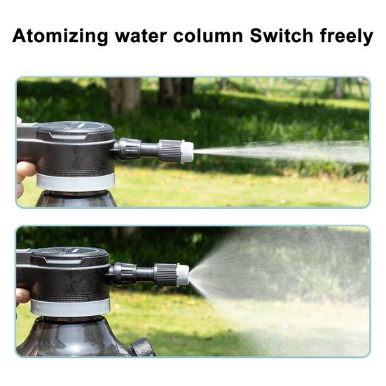 Electric Spray Bottle 3L Automatic Plant Mister Rechargeable Battery Powered Watering Can Sprayer with Adjustable Nozzle for Gardening Cleaning