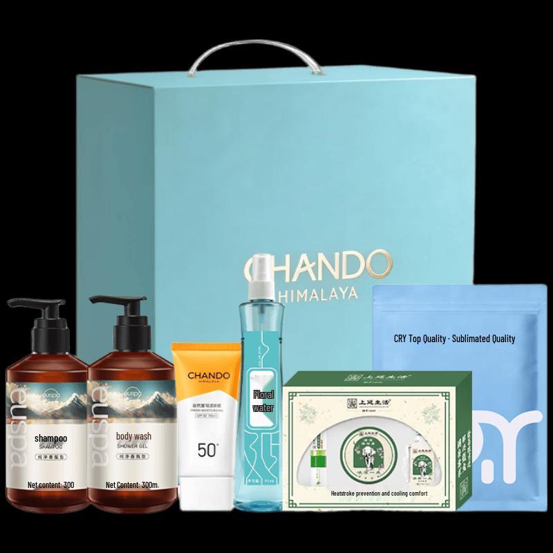 CHANDO Euspa Serene Time Shampoo & Shower Gel Combo